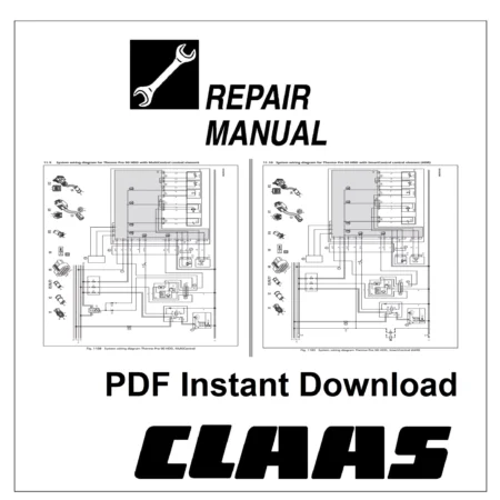 CLAAS MEGA 204 SKD Service Manual PDF Download