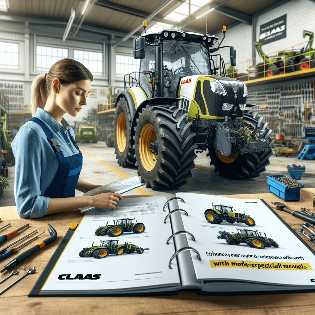 Tailored CLAAS Repair Manuals for Your Specific Model